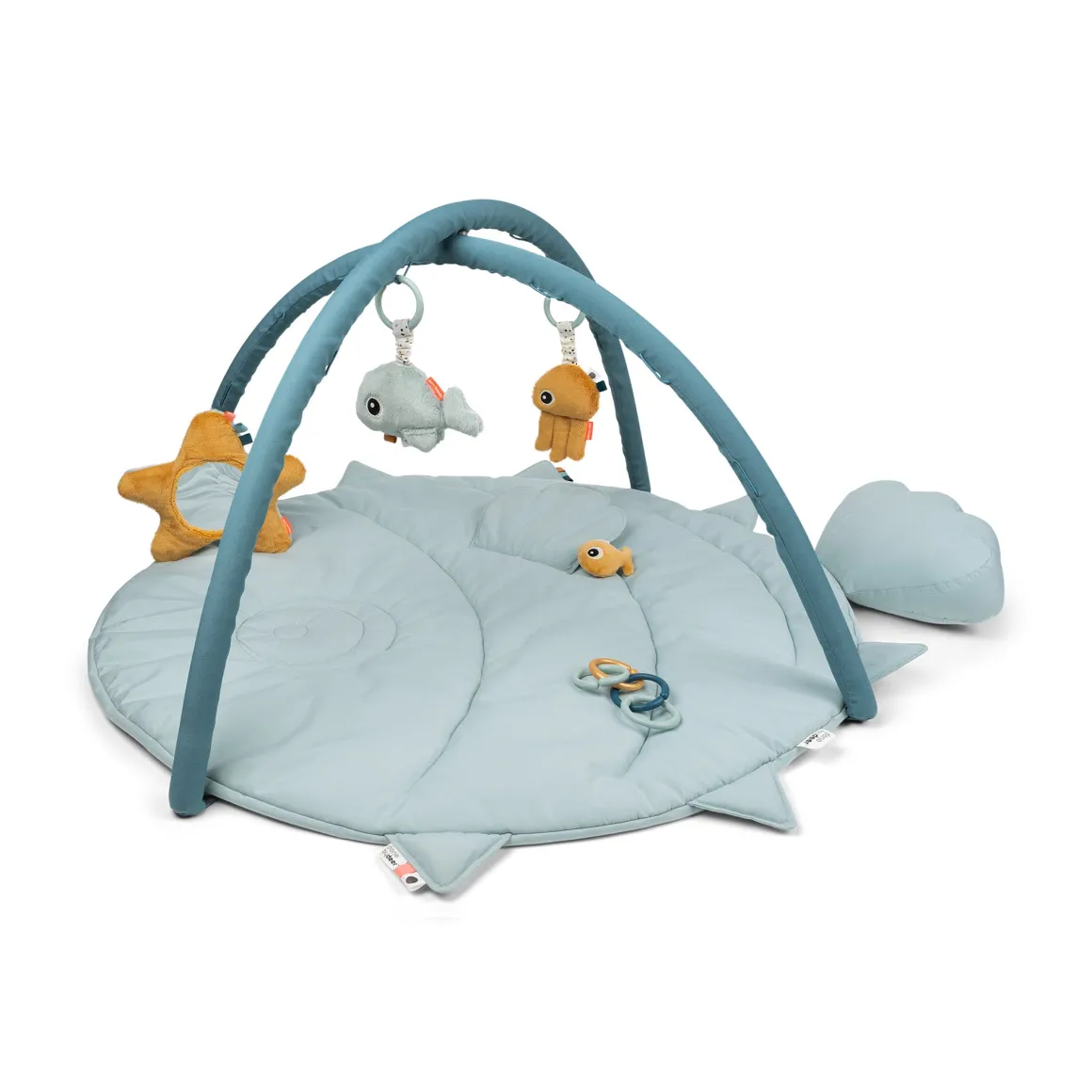 Activity play mat - Sea friends - Blue