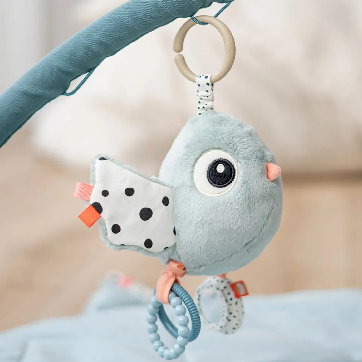 Activity sensory toy - Birdee - Blue