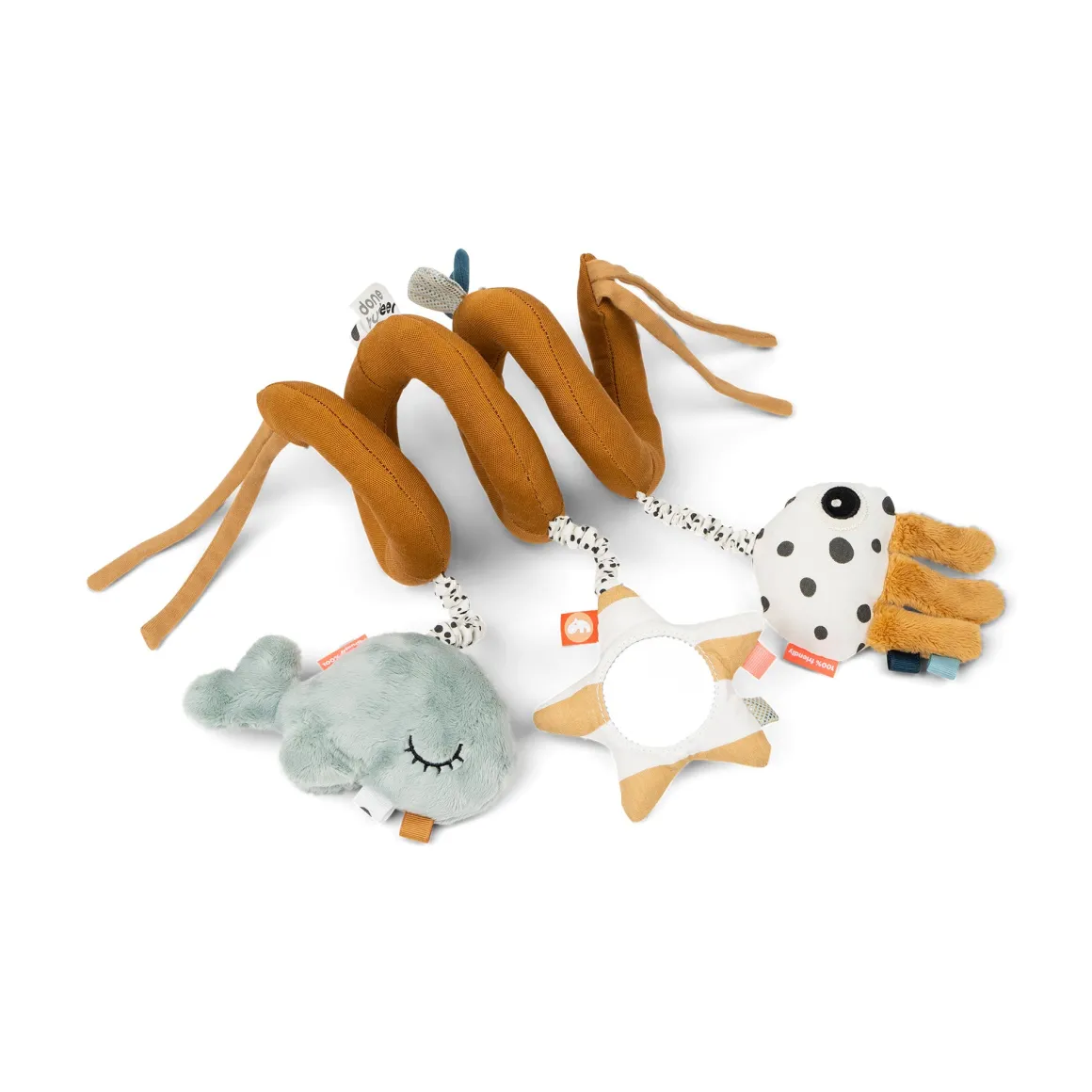 Activity spiral - Sea friends - Mustard