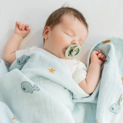 Baby blanket - Wally - Blue