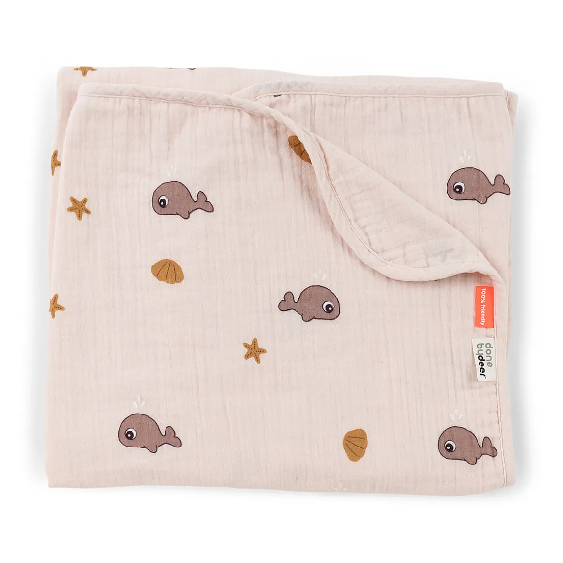 Baby blanket - Wally - Powder