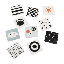 Baby contrast cards 10-pack - Elphee - Colour mix
