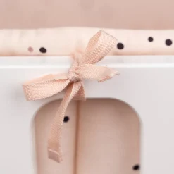 Bed bumper with strings 360 cm - Dreamy dots - Blue
