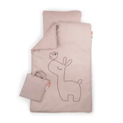 Bedlinen baby - Lalee - Powder