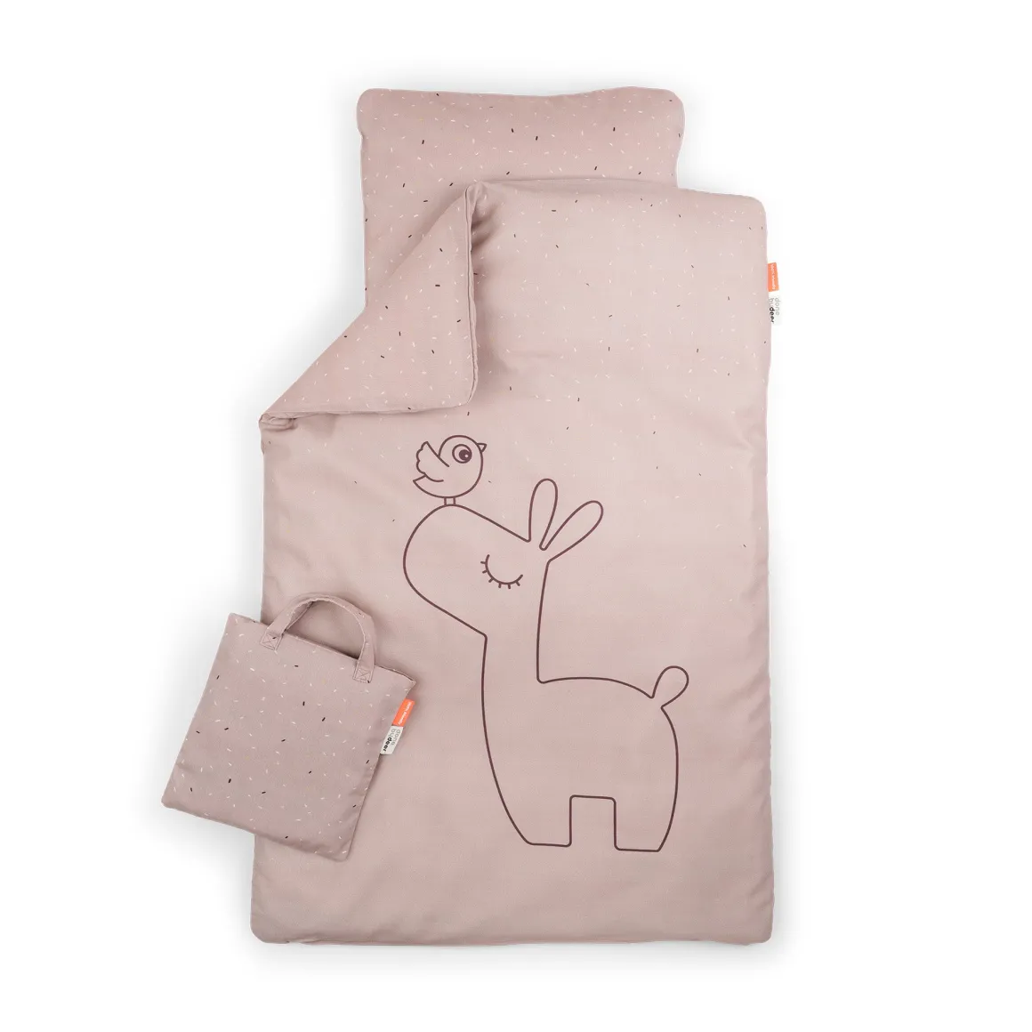 Bedlinen baby - Lalee - Powder