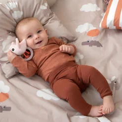 Bedlinen junior - Happy clouds - Powder