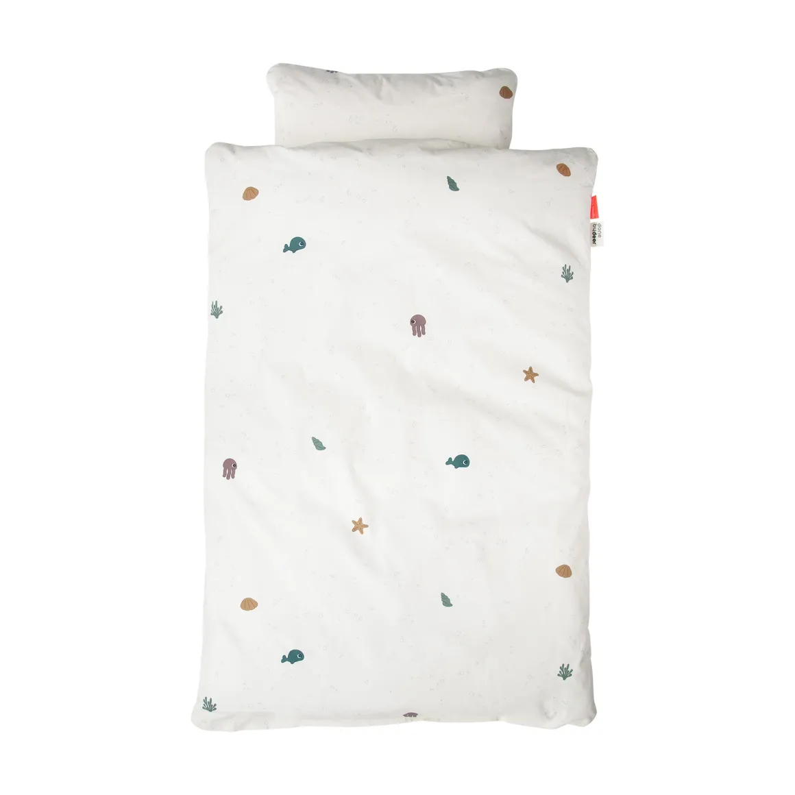 Bedlinen junior - Sea friends - Beige