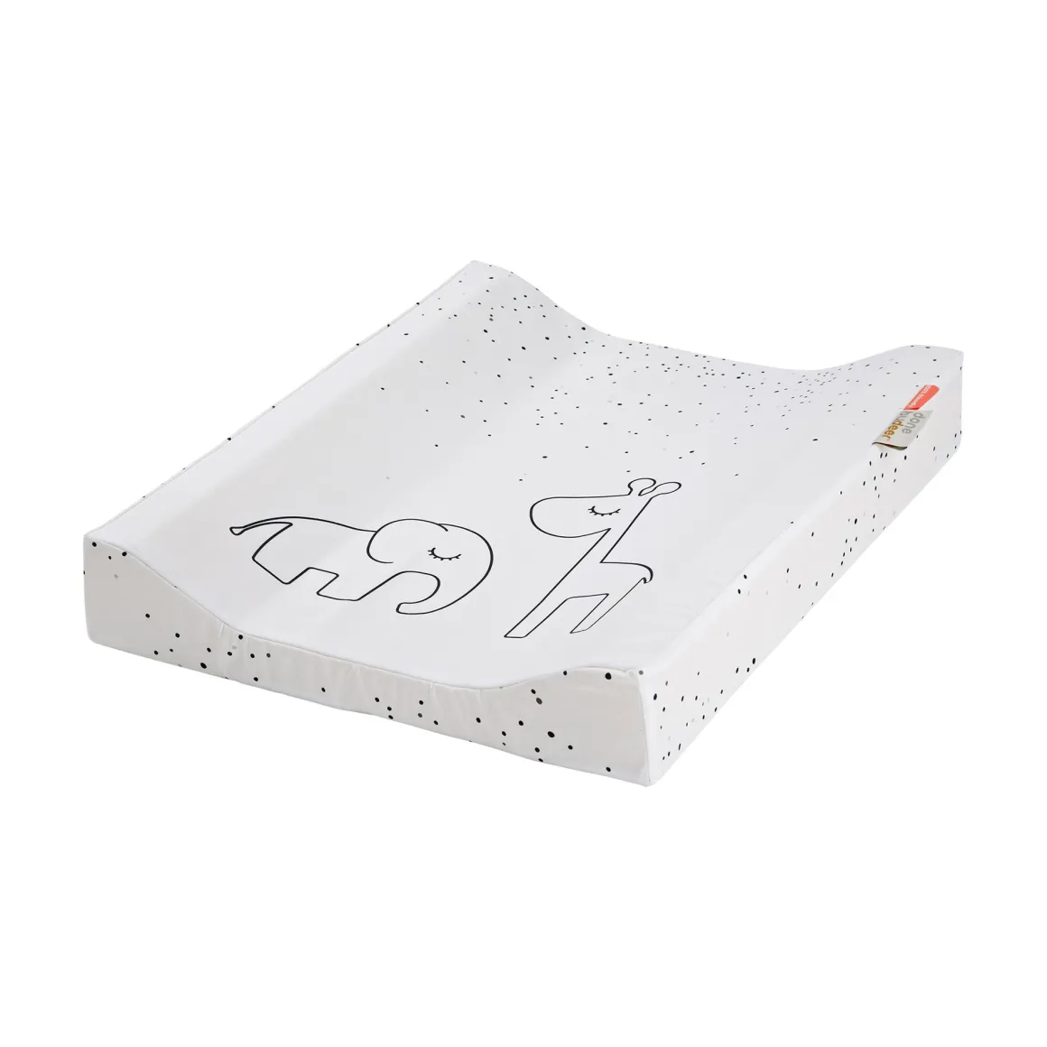 Changing pad - Dreamy dots - White