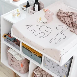 Changing pad - Dreamy dots - Powder