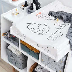 Changing pad - Dreamy dots - White