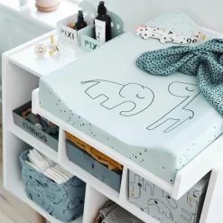 Changing pad - Dreamy dots - Blue