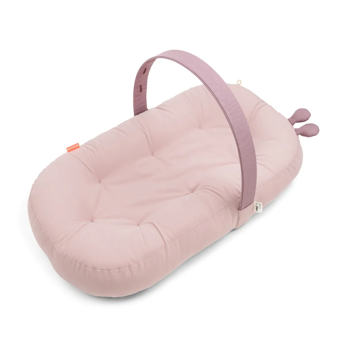 Cozy lounger with activity arch - Raffi - Powder
