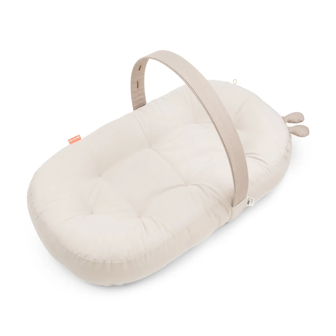 Cozy lounger with activity arch - Raffi - Sand