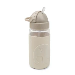 Easy-grip straw bottle - Elphee - Sand - 350 ml