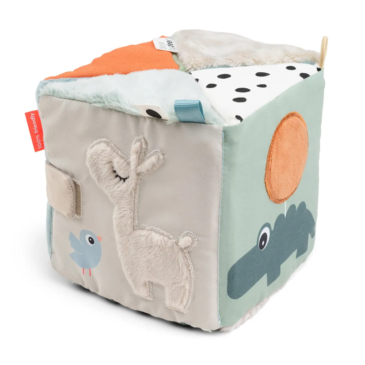Fold-out sensory cube - Deer friends - Colour mix
