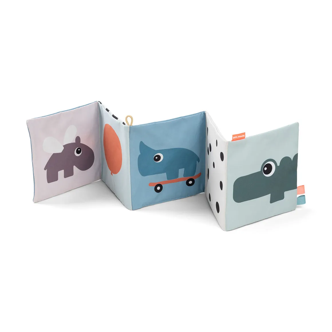 Fold-out soft book - Deer friends - Colour mix