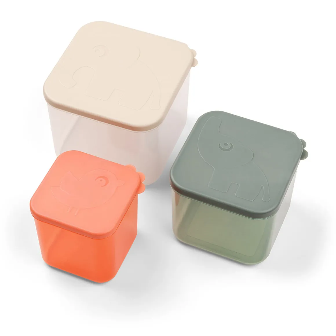 Food storage container set L - Elphee - Colour mix