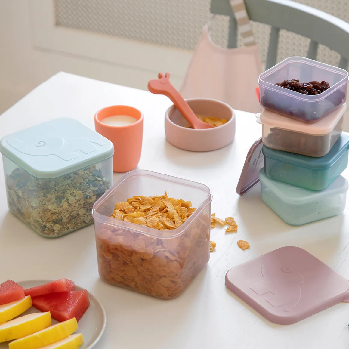 Food storage container set M - Elphee - Powder