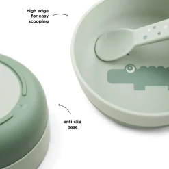 Foodie bowl set - Croco - Green