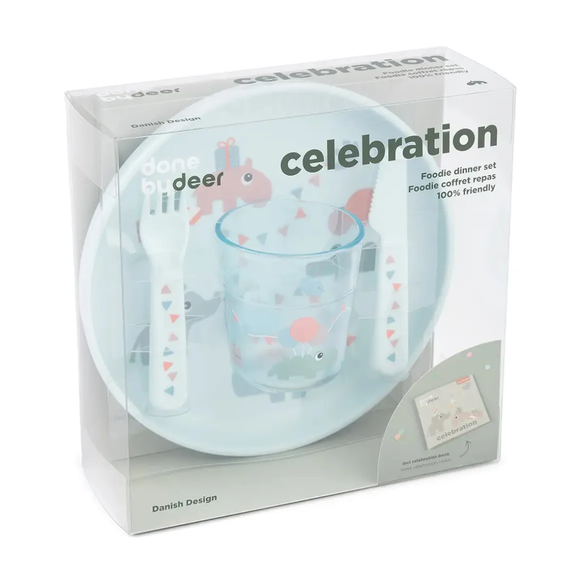 Foodie dinner set - Celebration - Blue