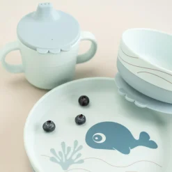 Foodie dinner set - Wally - Blue