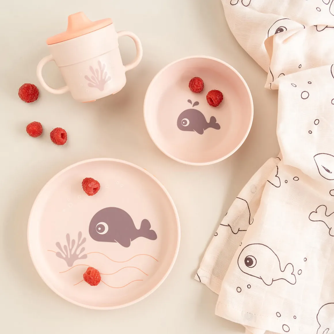 Foodie dinner set - Wally - Powder