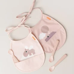 Foodie easy-grip baby spoon 3-pack - Powder