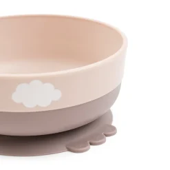 Foodie first meal set w/suction - Happy clouds - Powder