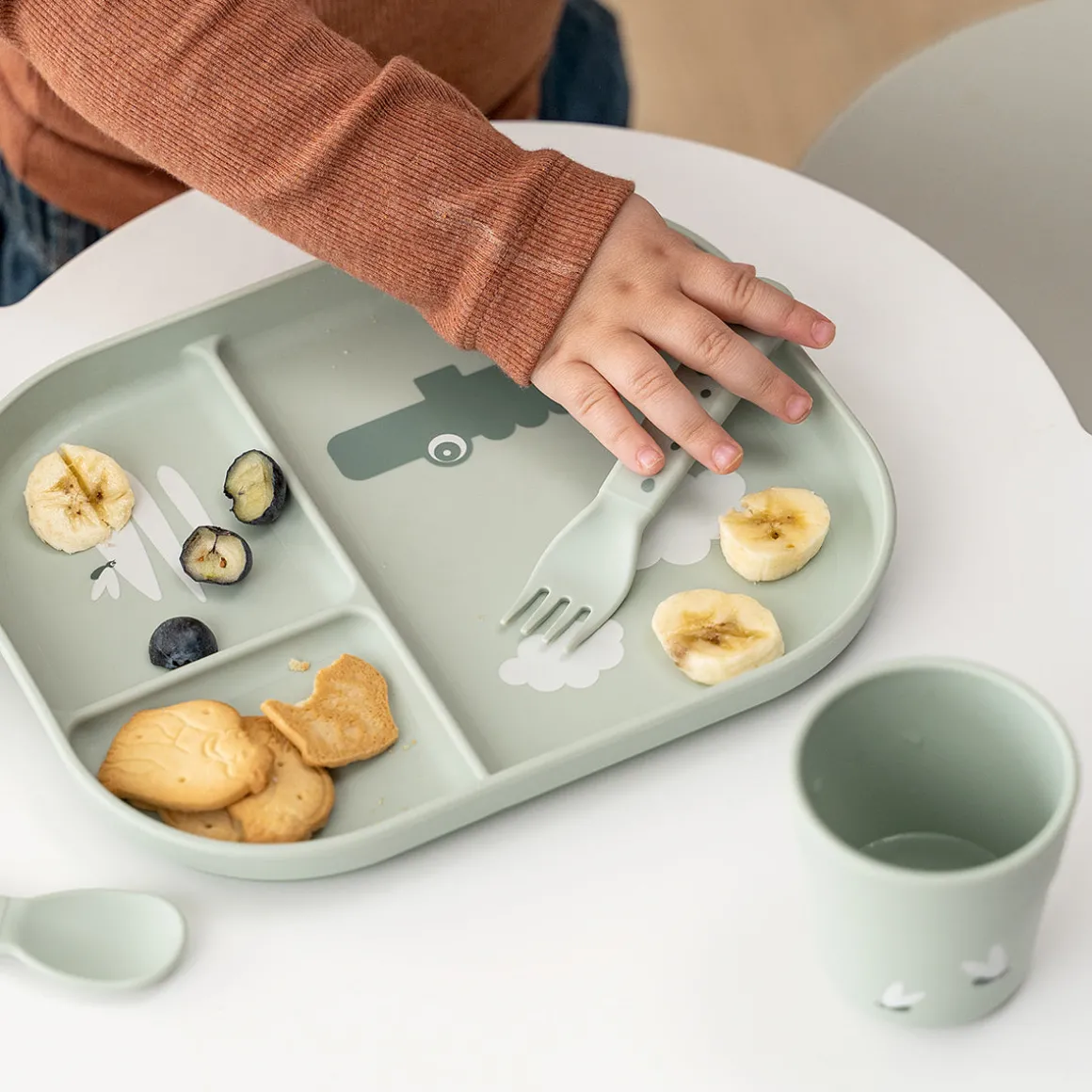 Foodie mini mug - Croco - Green