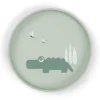 Foodie plate - Croco - Green