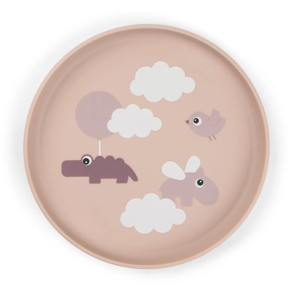 Foodie plate - Happy clouds - Powder