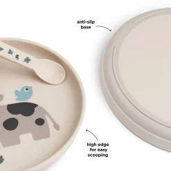 Foodie plate - Tiny farm - Sand