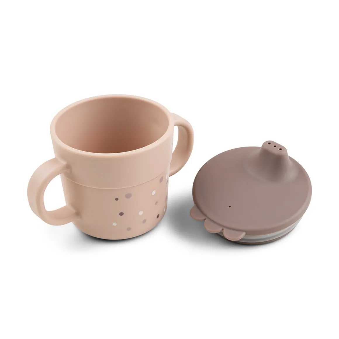Foodie spout cup - Happy dots - Powder