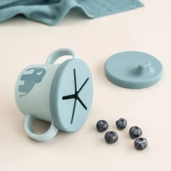Foodie spout/snack cup - Elphee - Blue