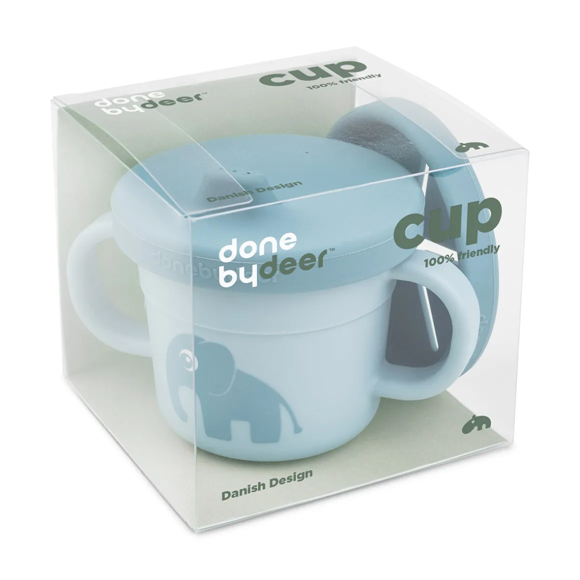 Foodie spout/snack cup - Elphee - Blue