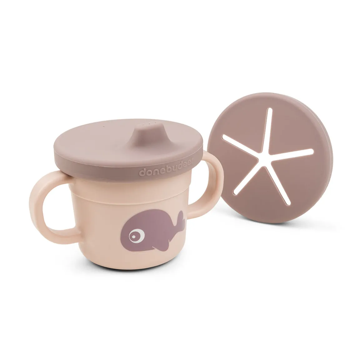 Foodie spout/snack cup - Wally - Powder