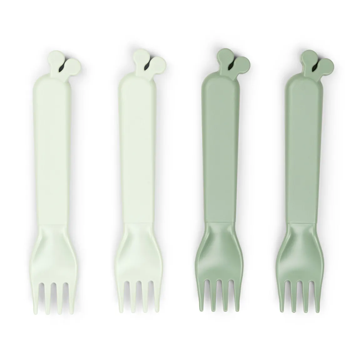 Kiddish fork 4-pack - Raffi - Green
