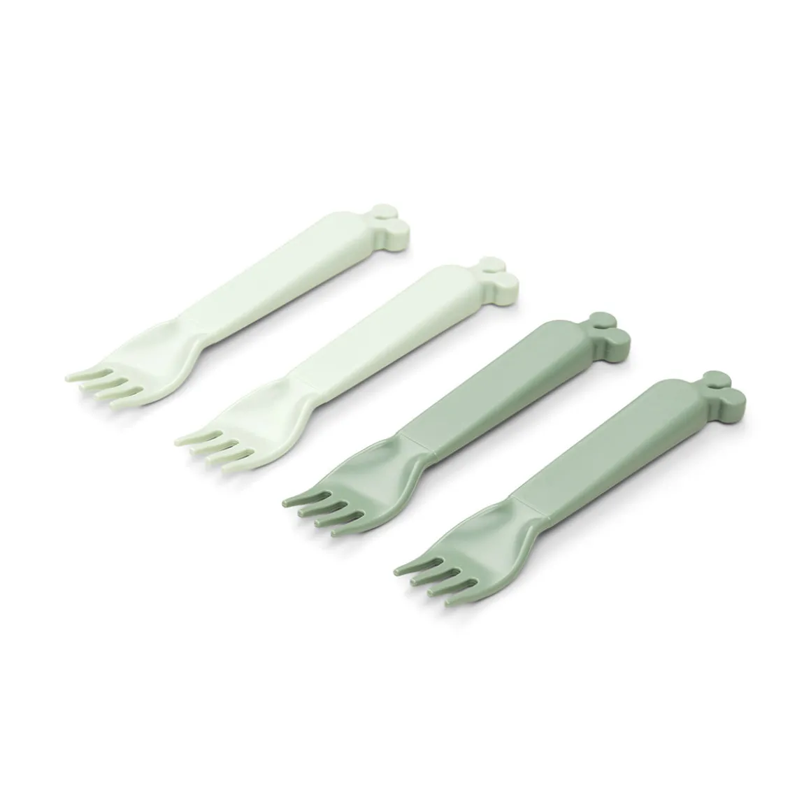 Kiddish fork 4-pack - Raffi - Green