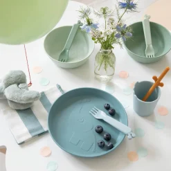 Kiddish fork 4-pack - Raffi - Green