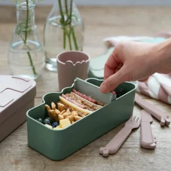 Kiddish lunch box - Croco - Mustard