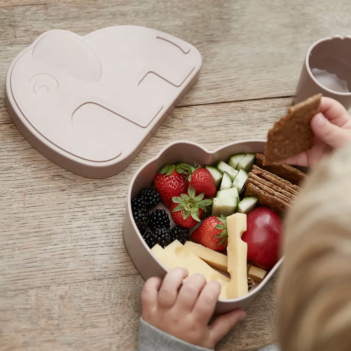 Kiddish lunch box - Elphee - Blue