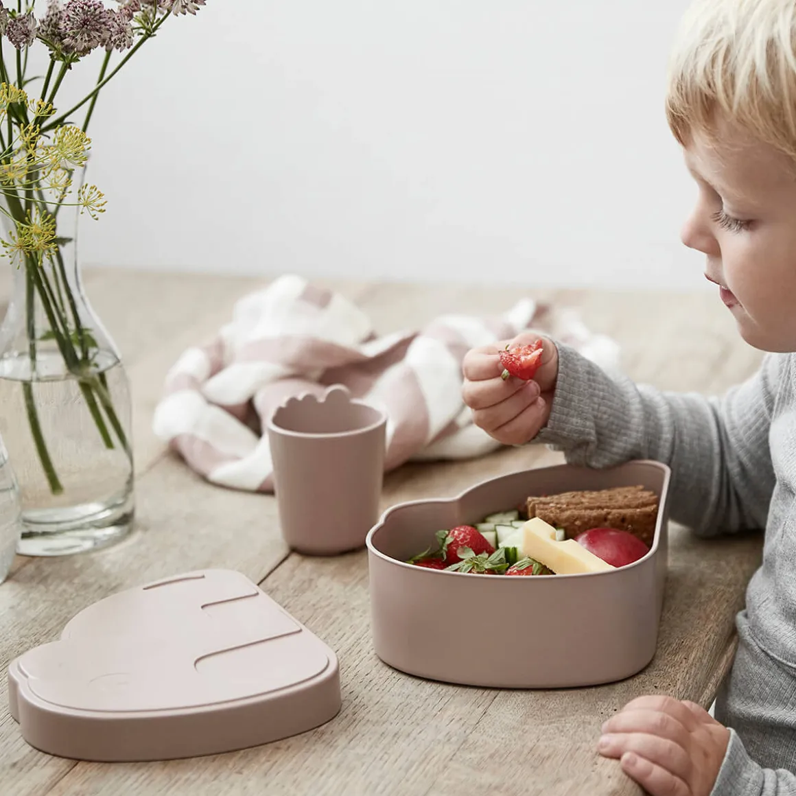 Kiddish lunch box - Elphee - Blue