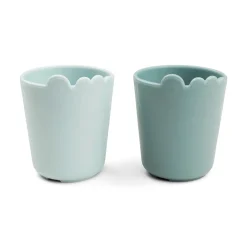 Kiddish mini mug 2-pack - Croco - Blue