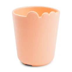 Kiddish mini mug 2-pack - Croco - Sand/Coral