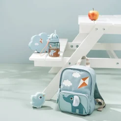 Kids canvas backpack kit - Blue