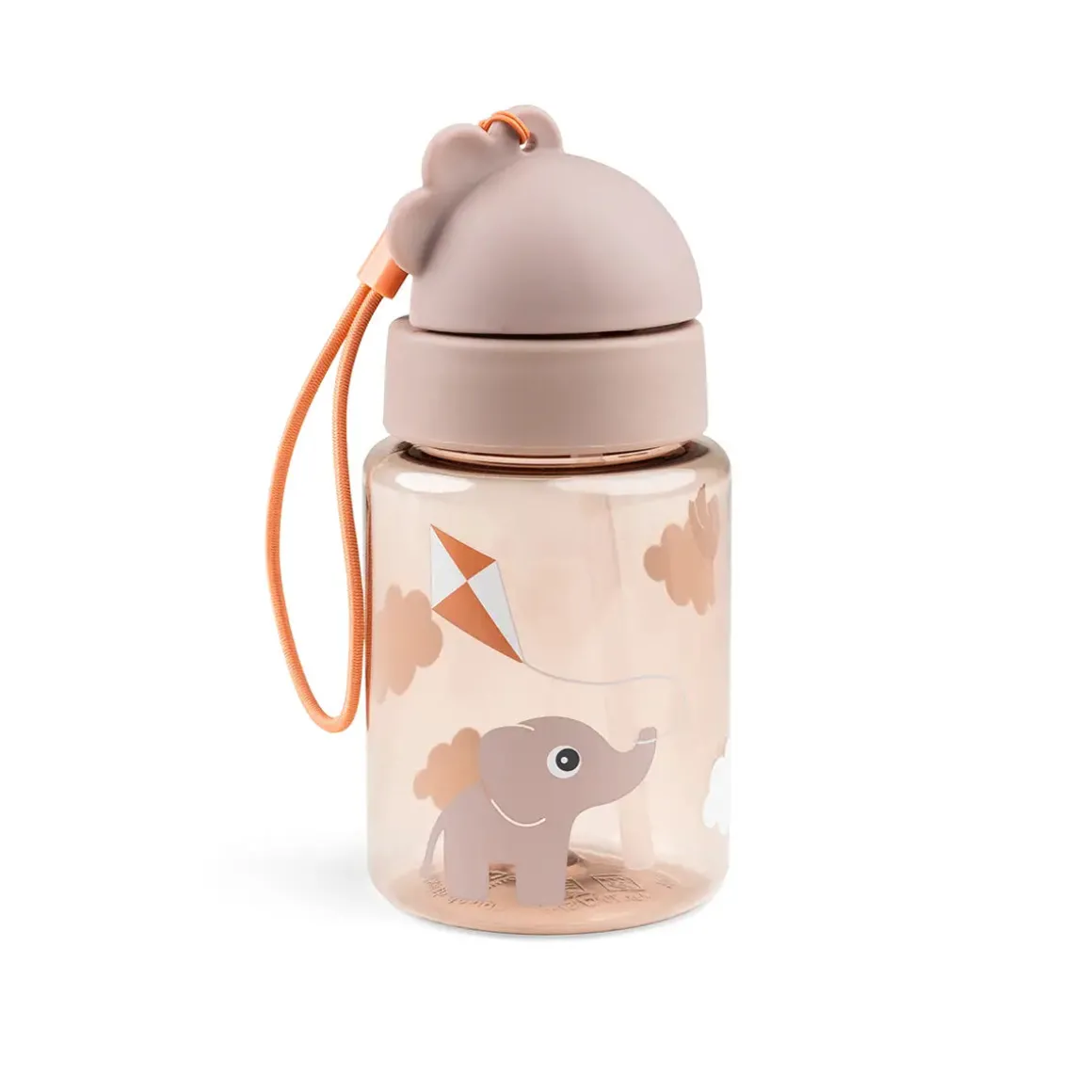 Lunch & snack box w/straw bottle - Playground - Powder