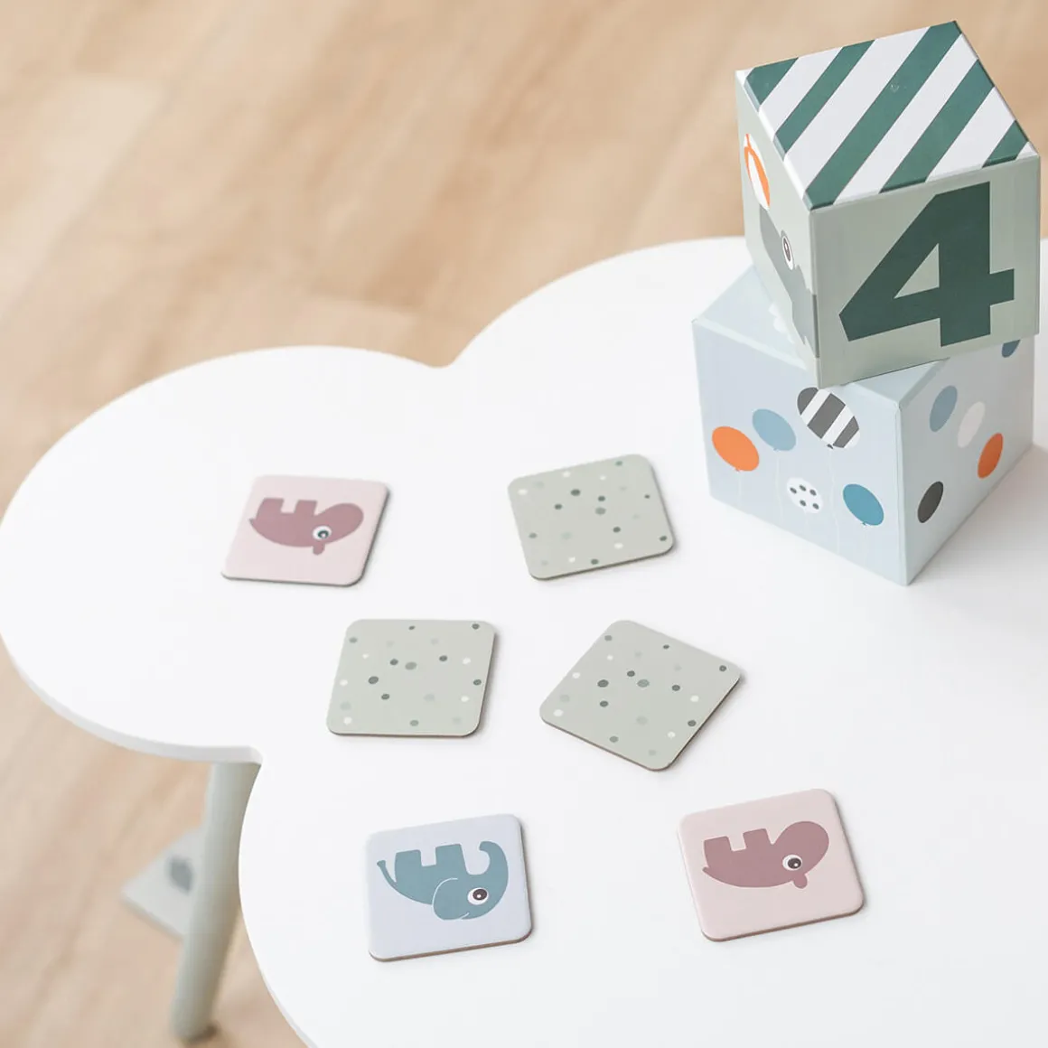 Memory game - Deer friends - Colour mix