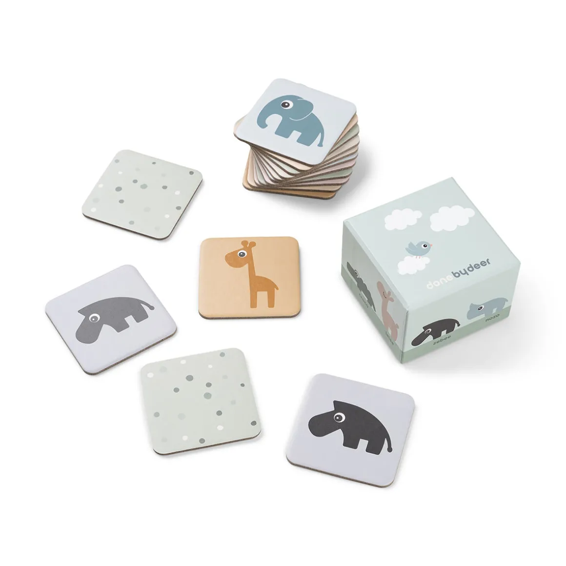 Memory game - Deer friends - Colour mix