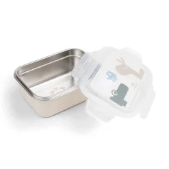 Metal lunch box - Lalee/Croco - Sand