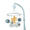 Musical mirror mobile - Sea friends - Blue